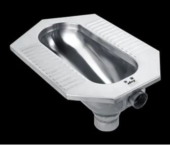Why stainless steel squat toilet pan is getting more popular at public bathroom?