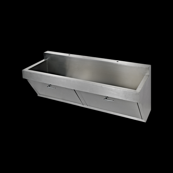 Stainless steel operation theatre wash basin surgical scrub sink for hospital