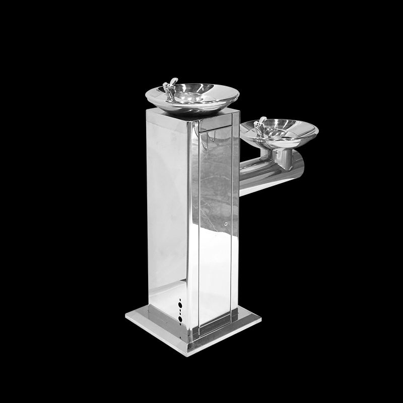 Floor standing direct drinking stainless steel outdoor drinking water fountain