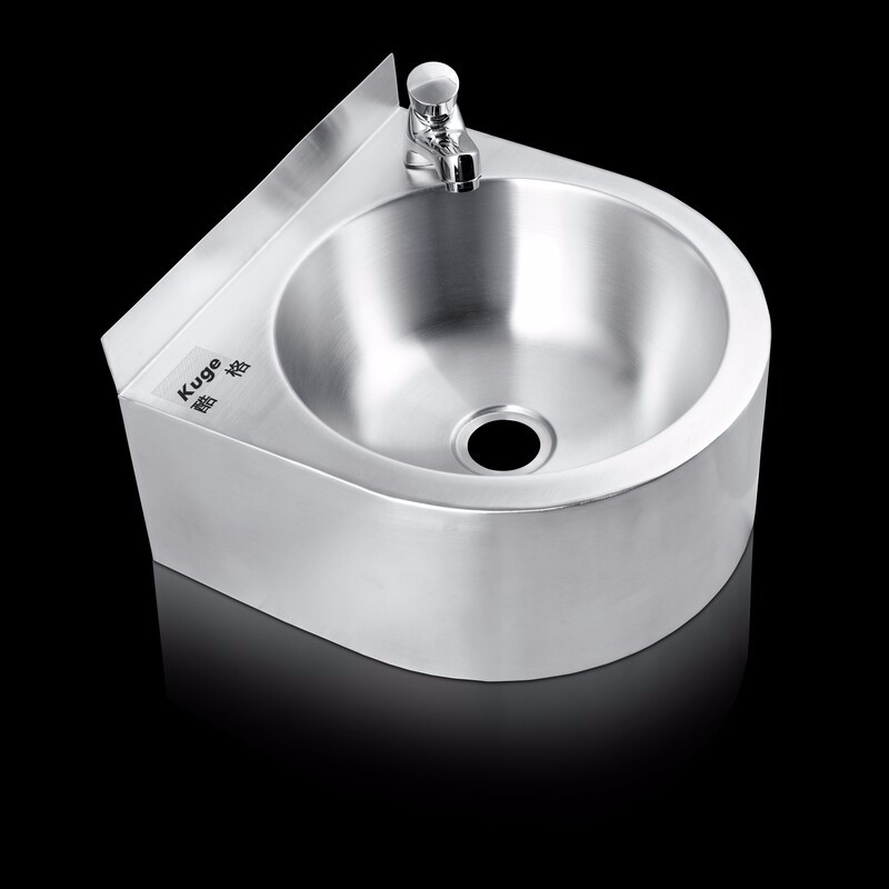 How to improve the security and hygienic of stainless steel wash basin in public area?