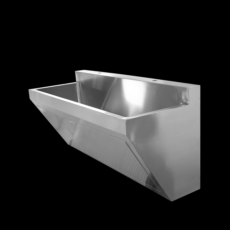 Medical grade stainless steel surgical scrub sinks