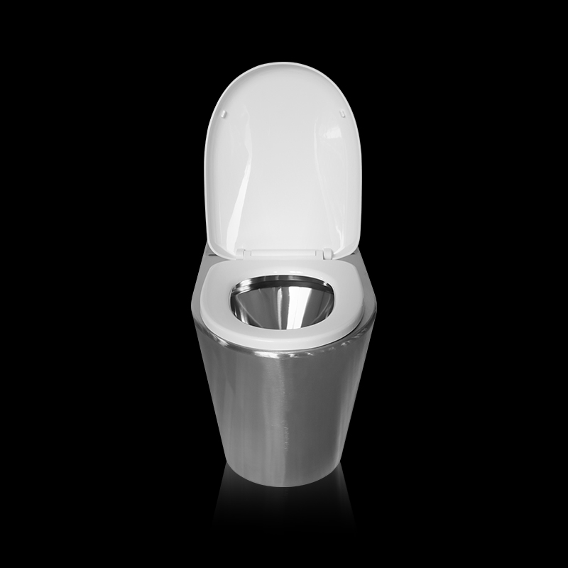 Vaso per WC lavabile in acciaio inossidabile da 620 mm