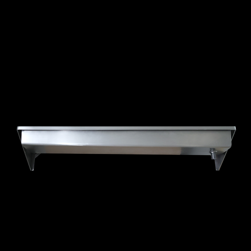 Luxury black color stainless steel hand wash trough