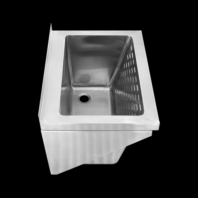 Supply Wall Mount Stainless Steel Laundry Sink Universal Wash Trough