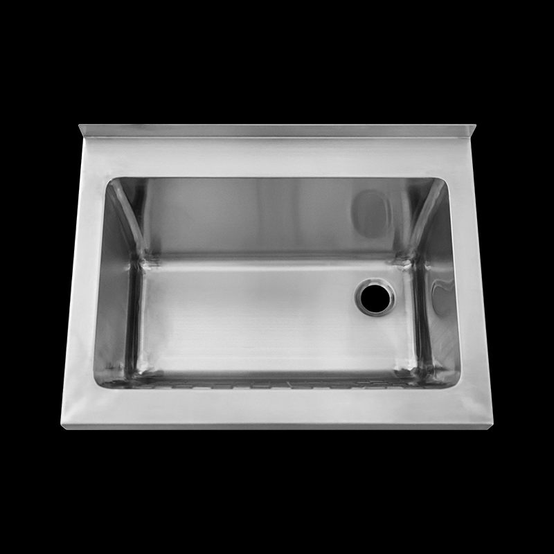 Wall Mount Stainless Steel Laundry Sink Universal Wash Trough