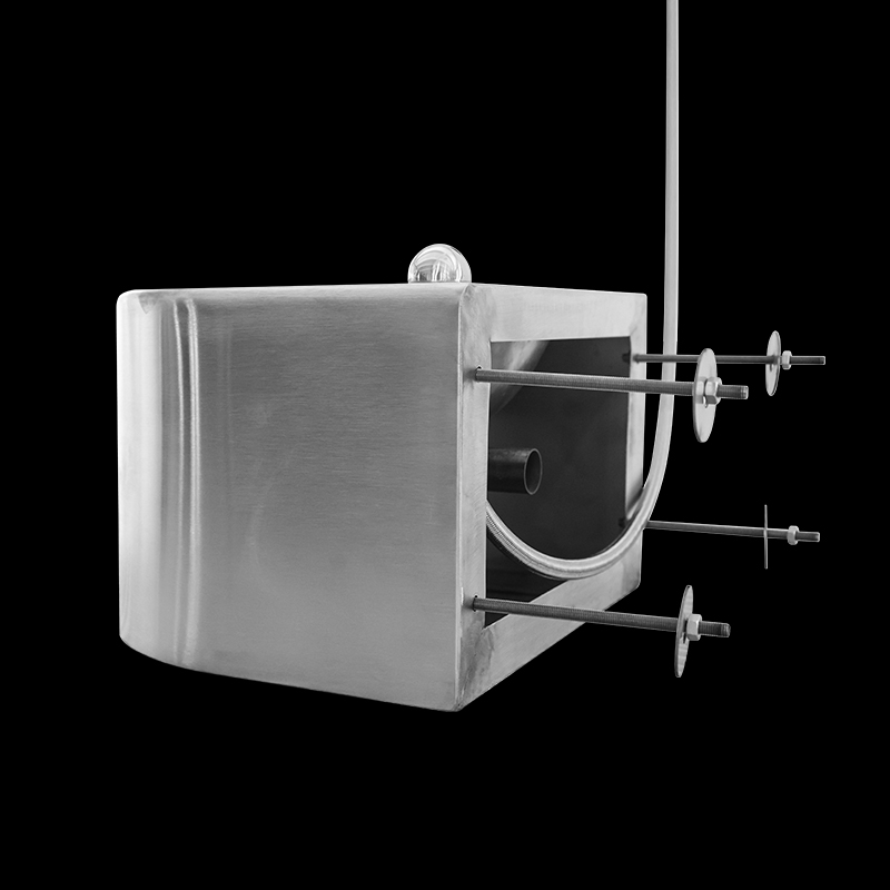 Wall mount prison security 304 stainless steel hand wash basin