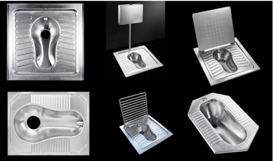 2,600 stainless steel squatting toilets for prison projects