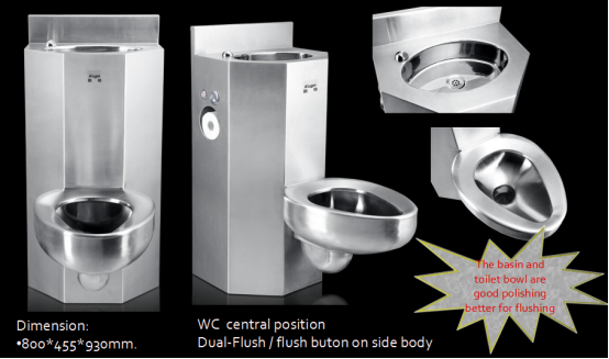 Why Stainless Steel Toilets and High-Security Bathroom Fixtures Are Ideal for Prisons