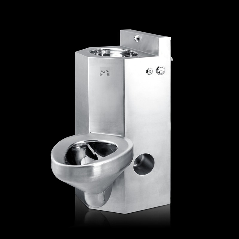 Chinese manufacturer anti vandal metal stainless steel prison jail house penal ware toilet for sale