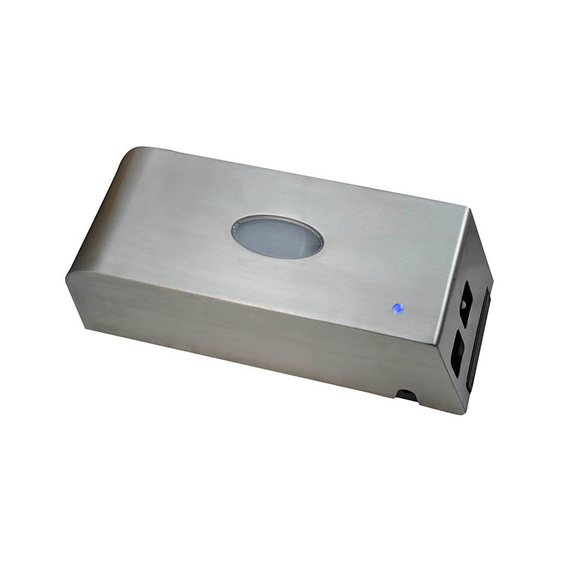 Dispenser di sapone liquido in schiuma liquida in acciaio inossidabile elettrico automatico a parete con sensore a infrarossi