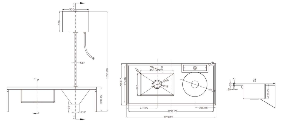 medical sink