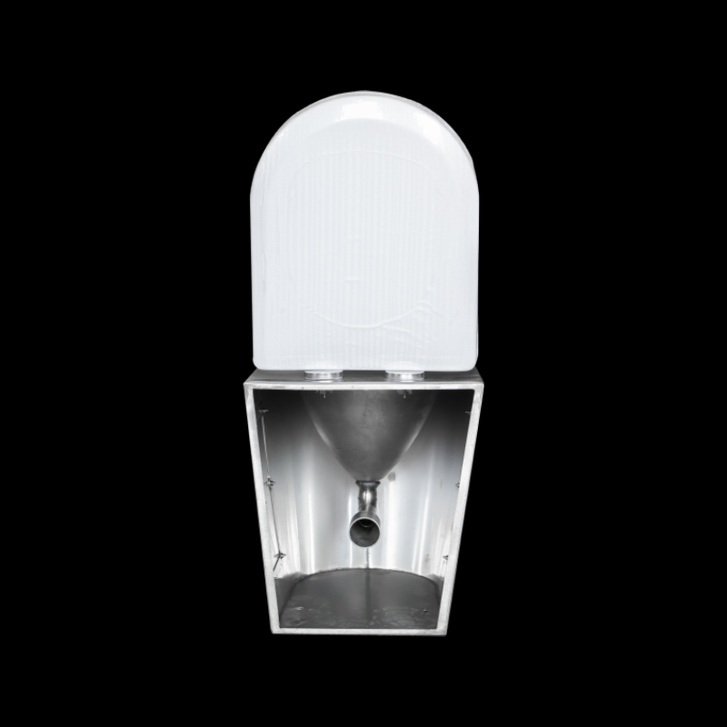 Fabrikfertigung kommerzieller einteiliger Bodenmontage-Toilettenschüssel aus Edelstahl mit Vakuum für Züge