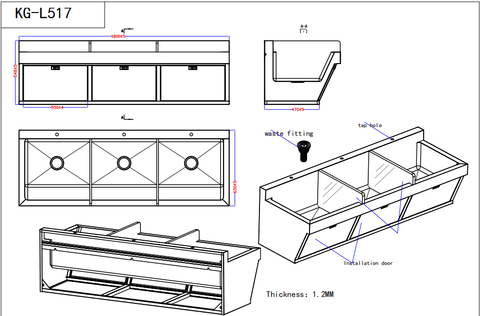 medical sink