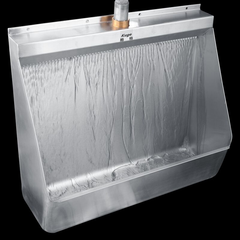 stainless steel urinal trough