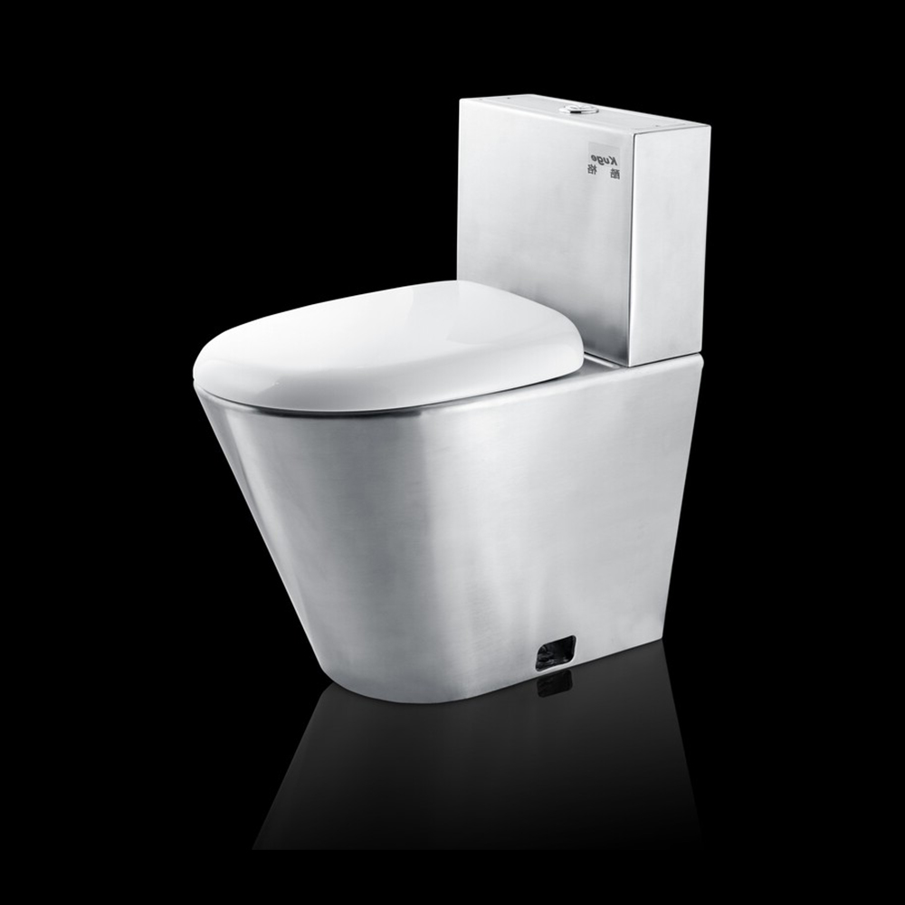 Stainless steel toilet