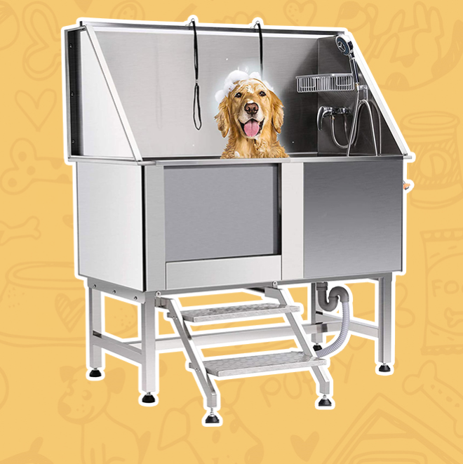 Elevate Your Pet Washing Experience with Our Commercial Dog Bath Tubs