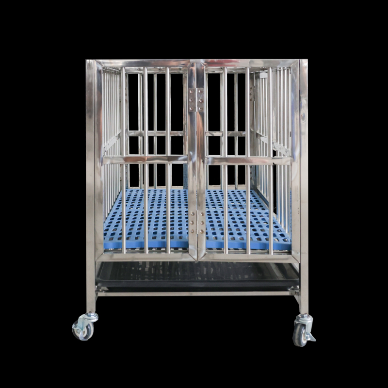 Heavy duty 304 stainless steel dog cage dog crate large dog kennel