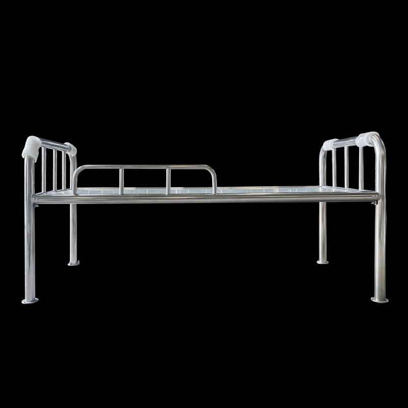 Kuge 304/316 metal single bed stainless steel prison bed factory