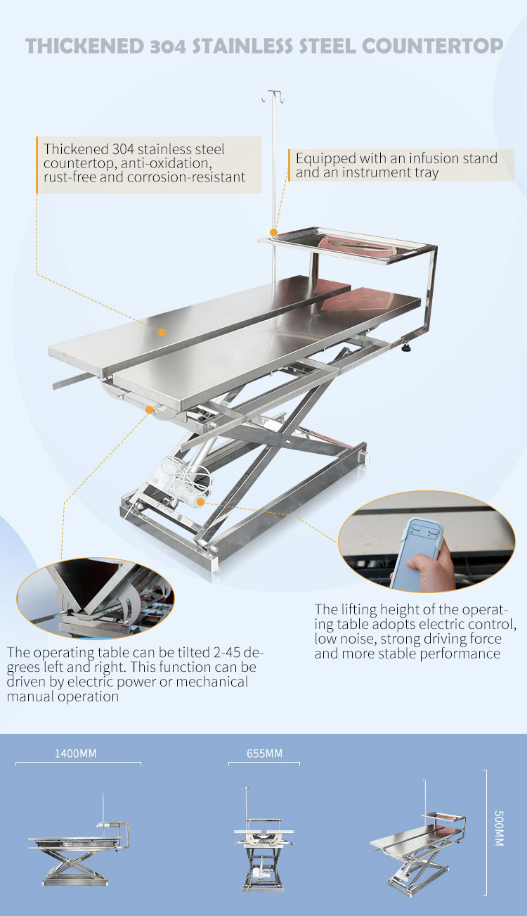 electrical surgical operating table