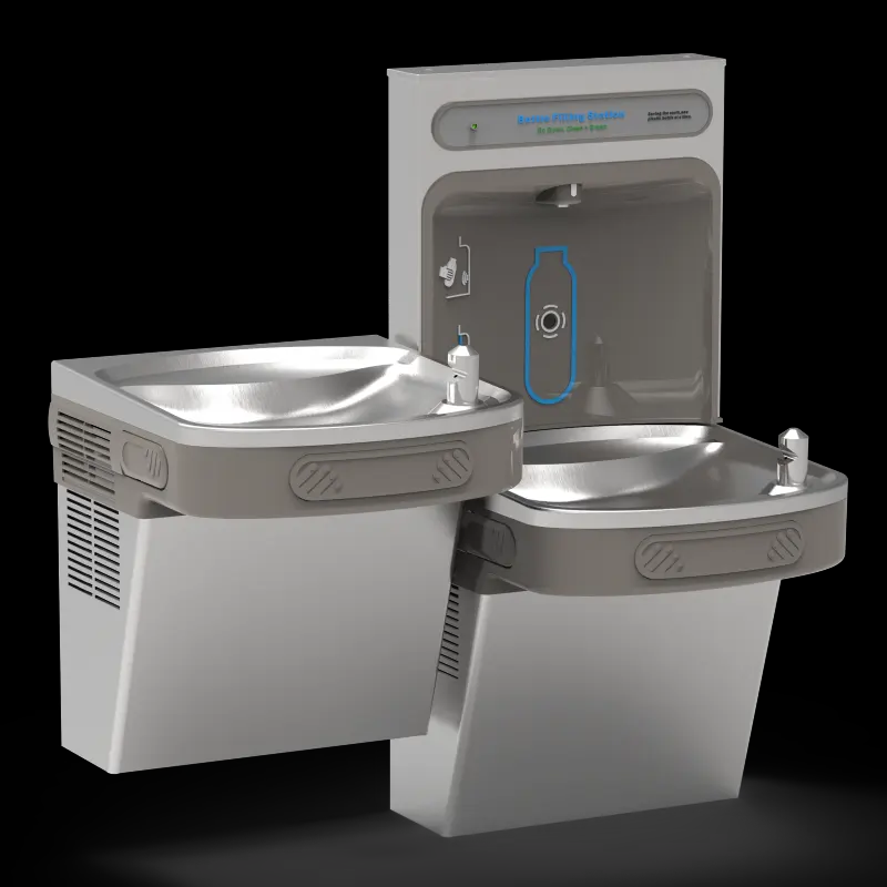 stainless steel drinking fountains