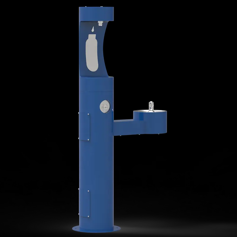 outdoor drinking fountains