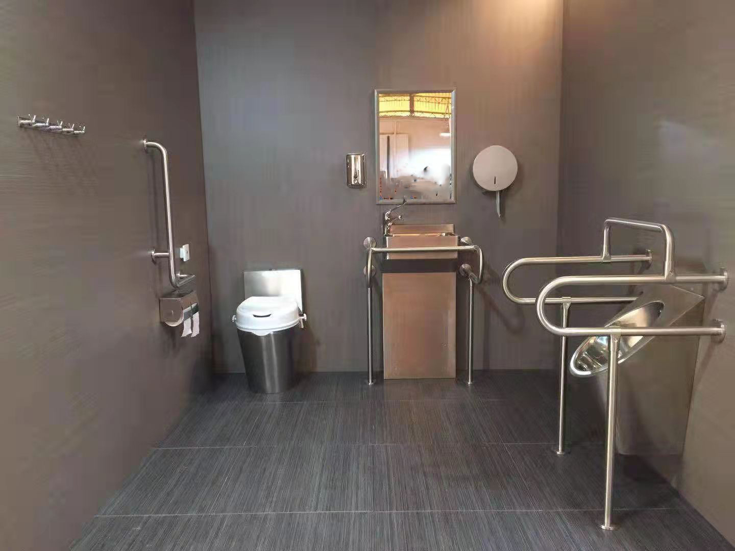 stainless steel toilet bowl