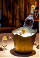 Kuge Commercial Stainless Steel Ice Bin Wine Bucket With Lid