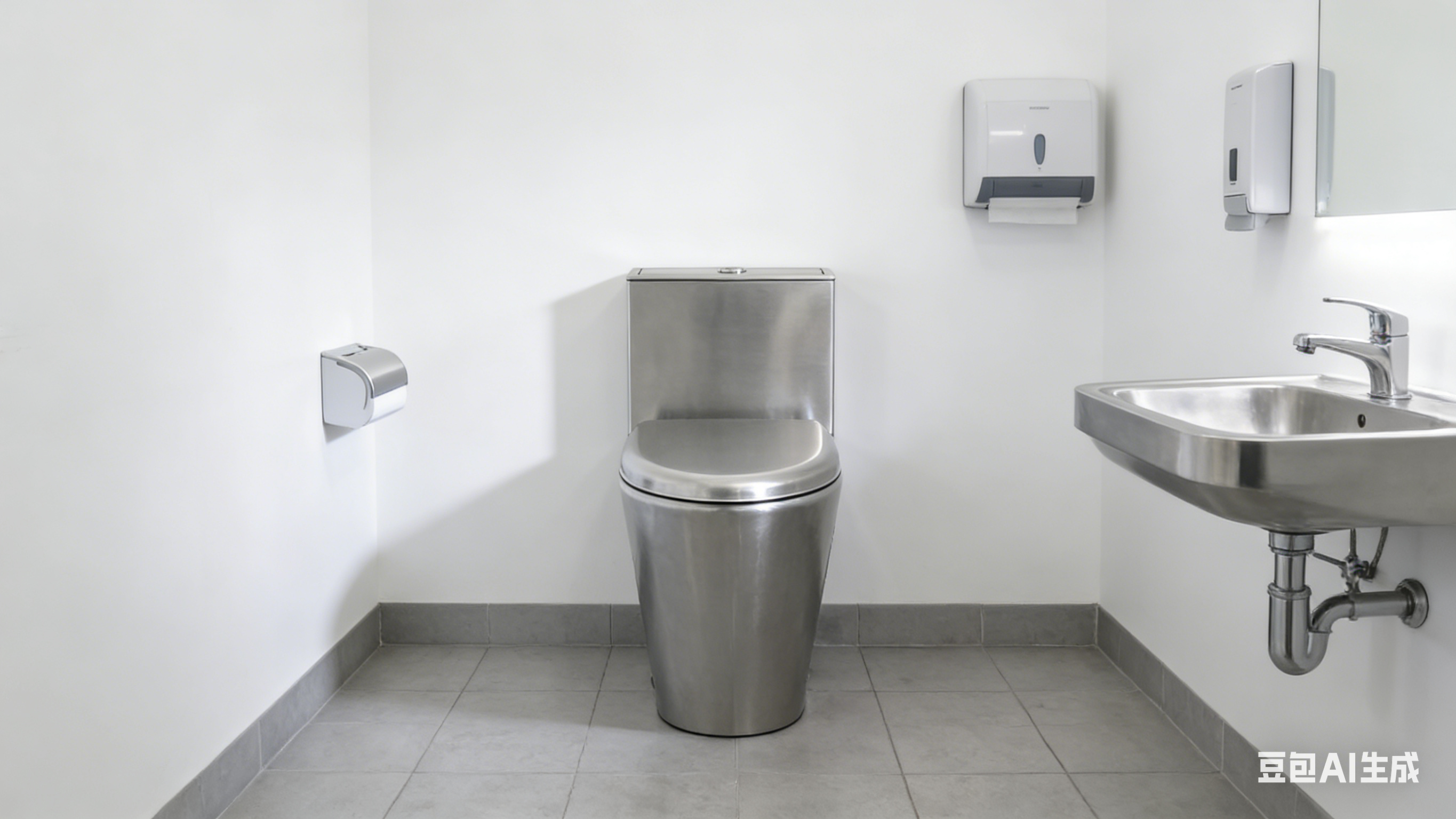 Toilette in acciaio inossidabile conformi agli standard europei