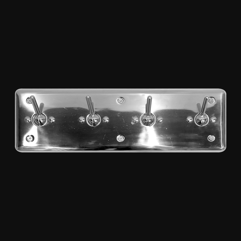 Stainless Steel Anti-Ligature 4 Ball Prison Hook