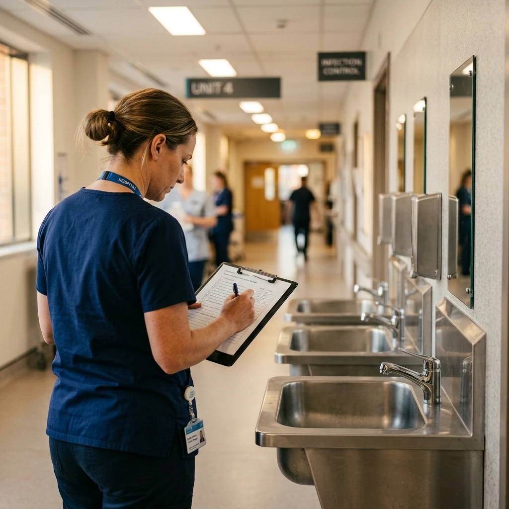 Essential stainless steel sanitary ware for healthcare environments