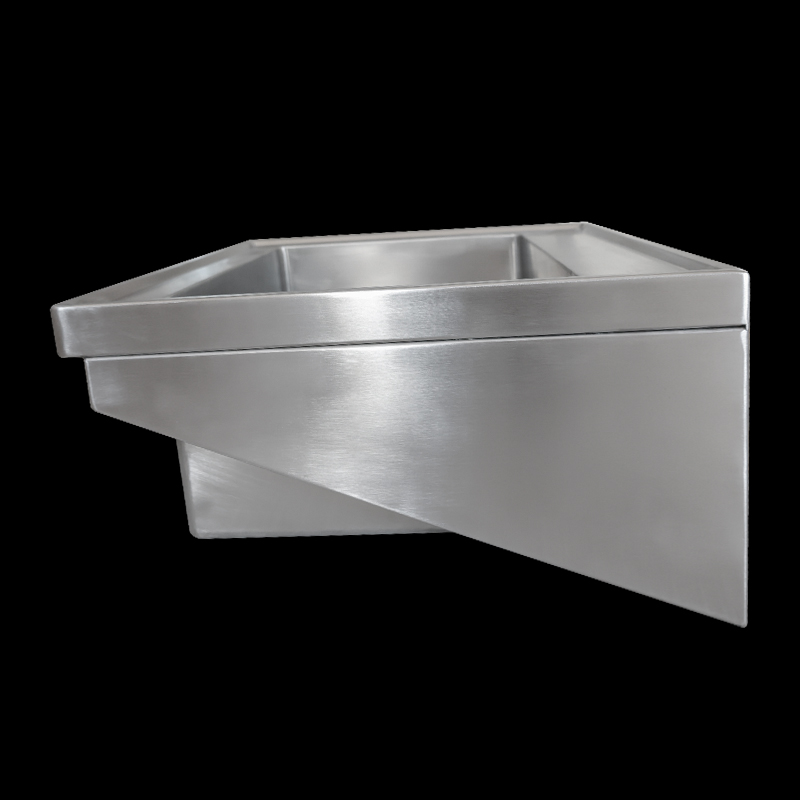 Wall Mounted Stainless Steel Wash Basin KG-L605 for Public & Commercial Projects