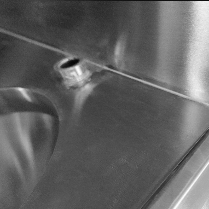 Stainless Steel Medical Handwashing Basin with Water Tank for Healthcare & Cleanroom Applications