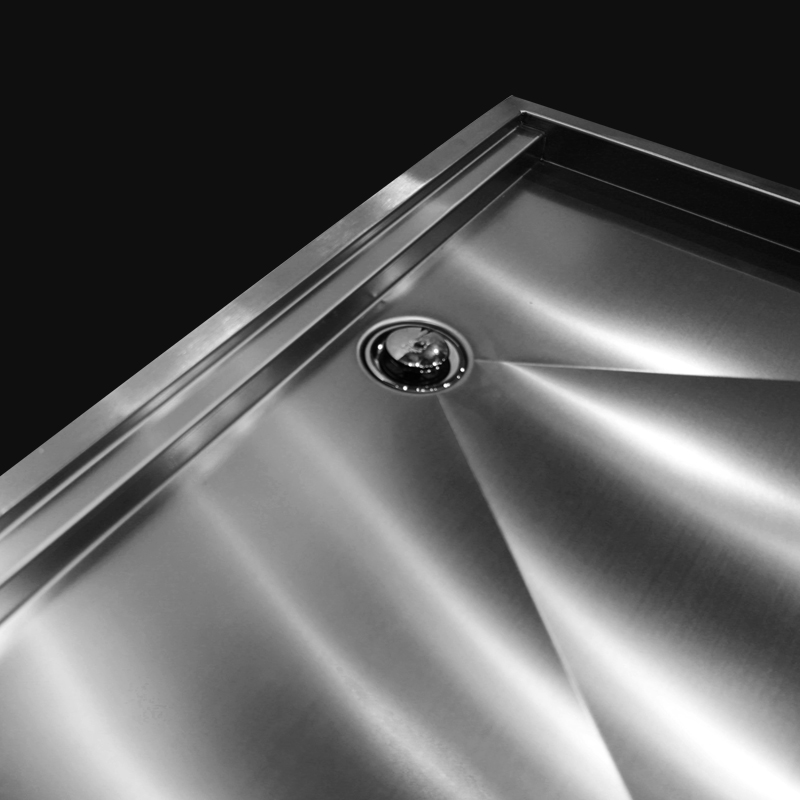 Stainless Steel Shower Pan KG-SH225 for Commercial & Institutional Bathrooms