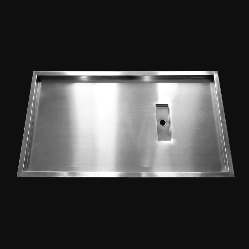 Kuge 304 Stainless Steel Shower Base for Commercial Bathroom