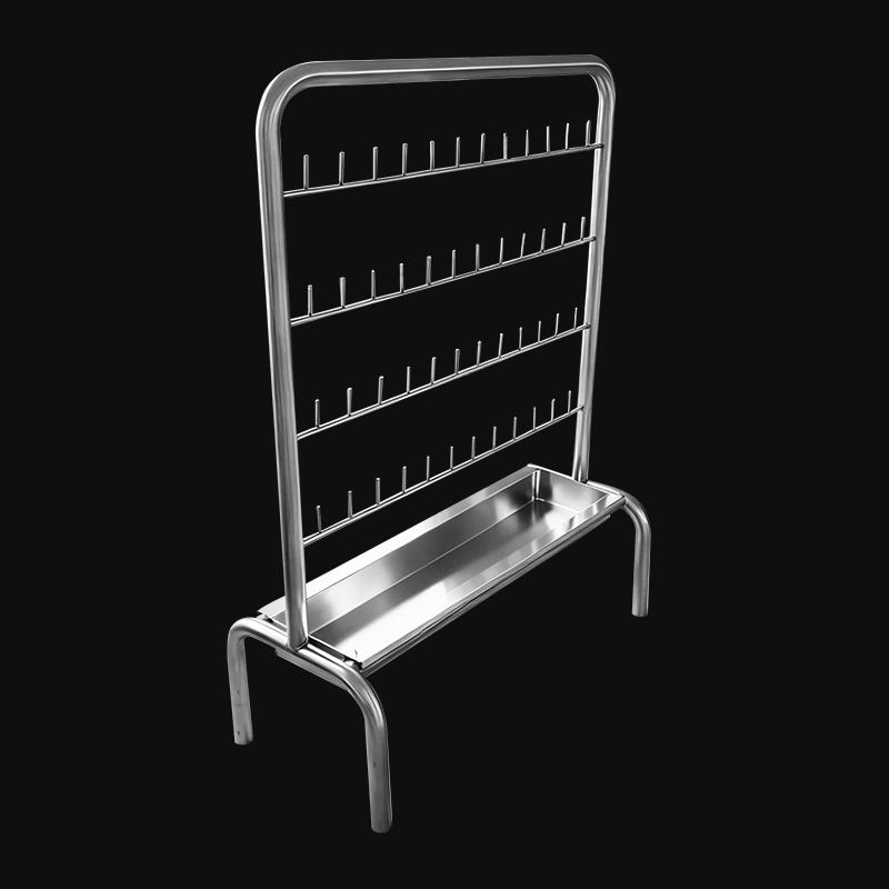 Kuge Medical Cleanroom Storage Stainless Steel Swab Rack Kuge Medical Cleanroom Storage Stainless Steel Swab Rack