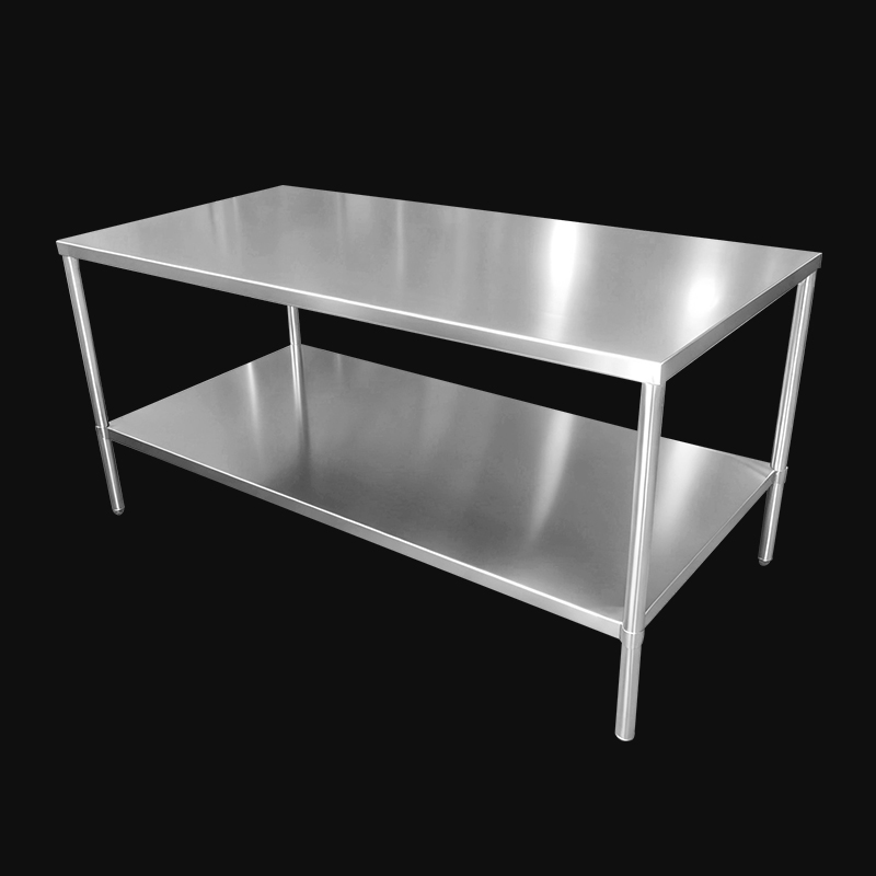 Commercial Kitchen Industrial Workspaces Stainless Steel Work Table