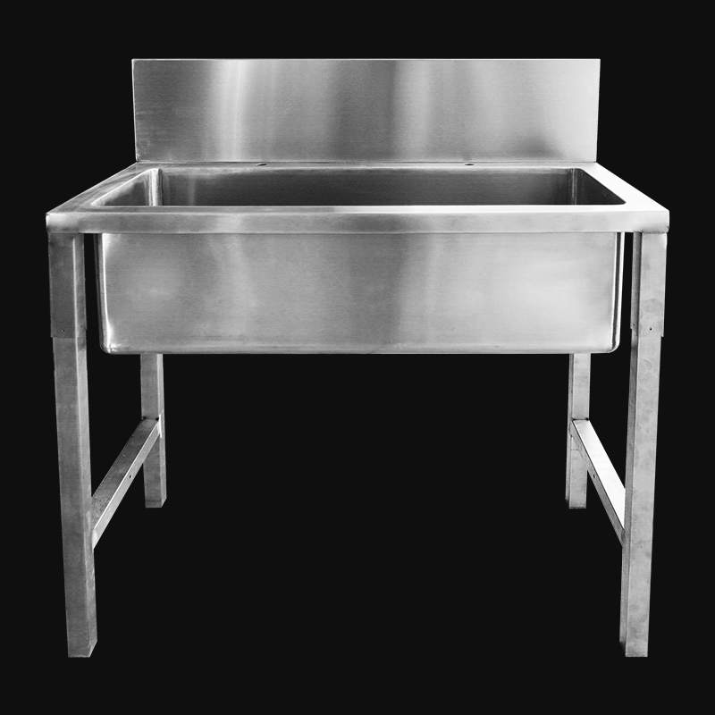 Kuge Stainless Steel Sink for Commercial Kitchen & Utility Cleaning Areas