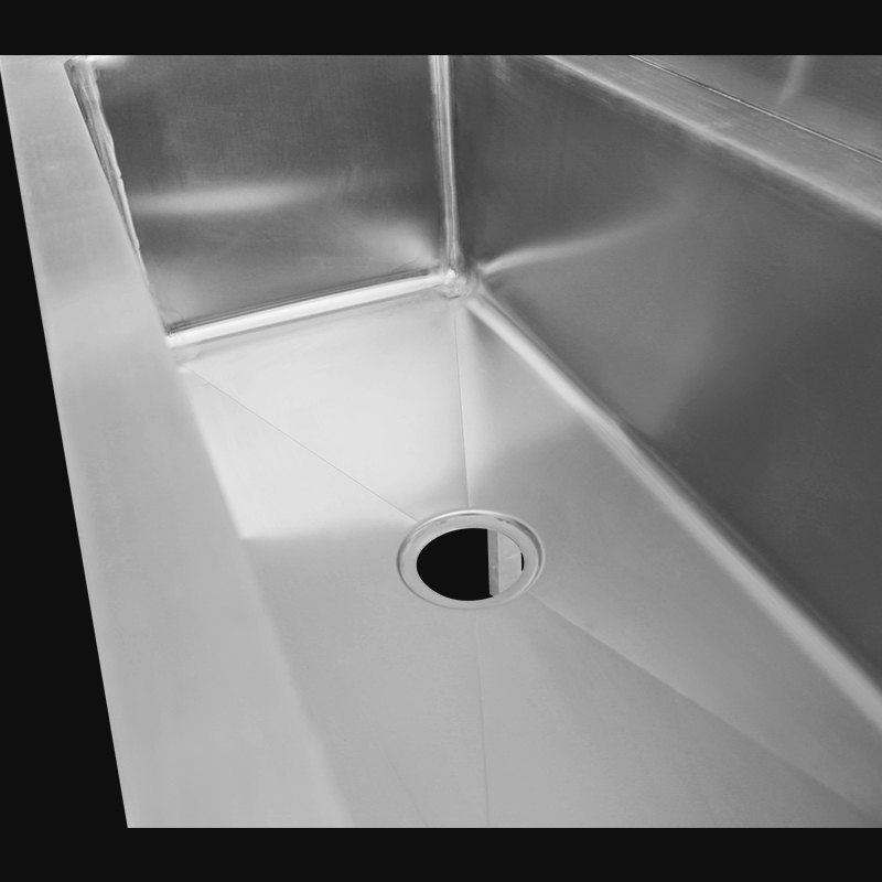 Kuge Stainless Steel Sink for Commercial Kitchen & Utility Cleaning Areas
