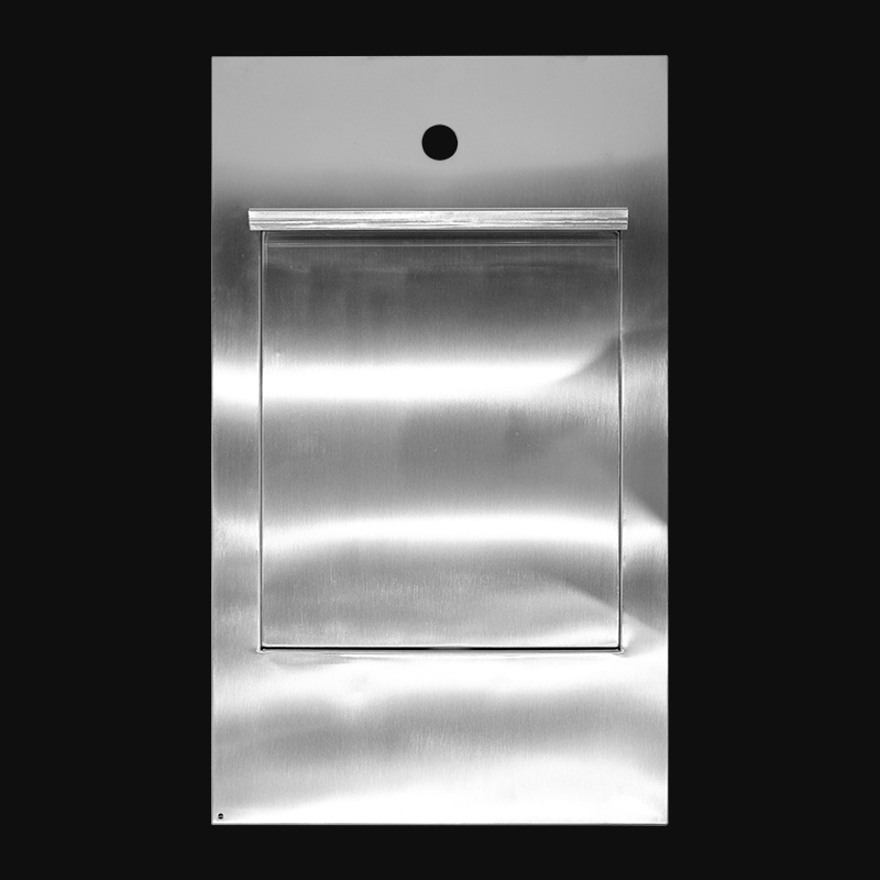 Kuge Wall Embedded 304 Stainless Steel Commercial Folding Sink