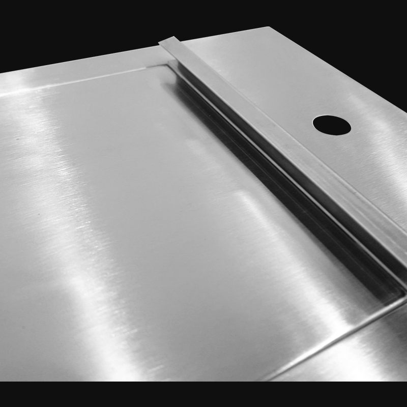 Kuge Wall Embedded 304 Stainless Steel Commercial Folding Sink