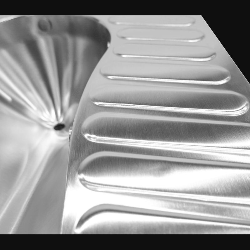 304 Stainless Steel Vacuum Squat Toilet Pan with Nozzle
