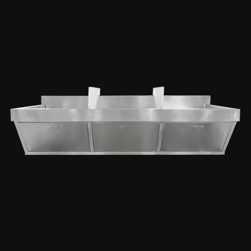 Wall Mounted 304 Stainless Steel Surgical Scrub Sink for Hospital Operating Room