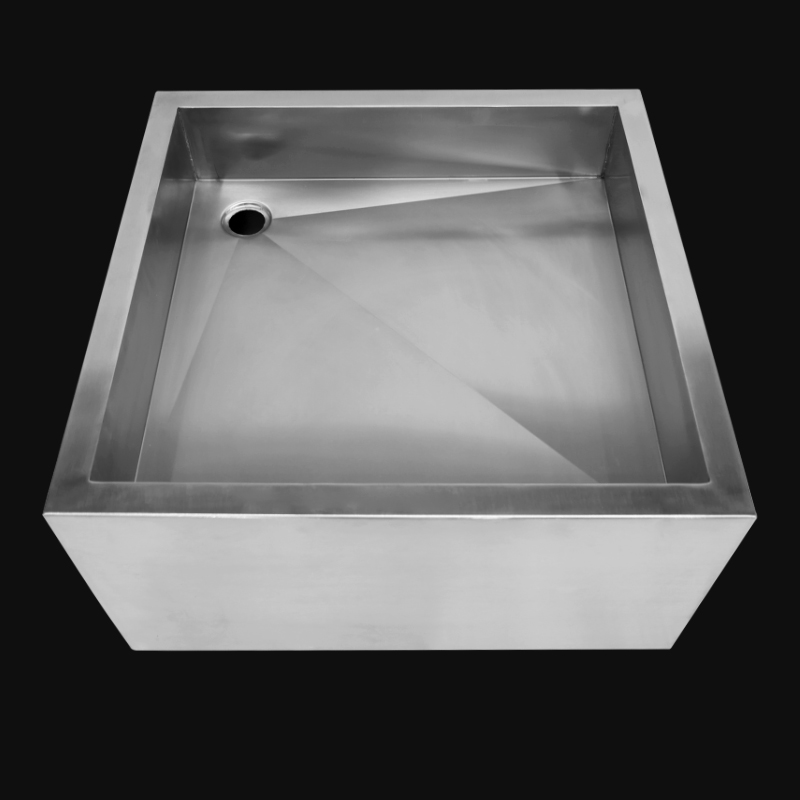 304 Stainless Steel Janitorial Sink Mop Sink for Commercial Cleaning