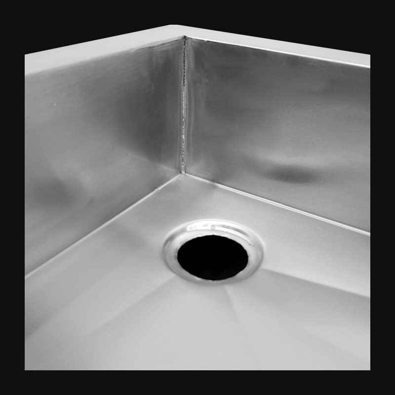 304 Stainless Steel Janitorial Sink Mop Sink for Commercial Cleaning