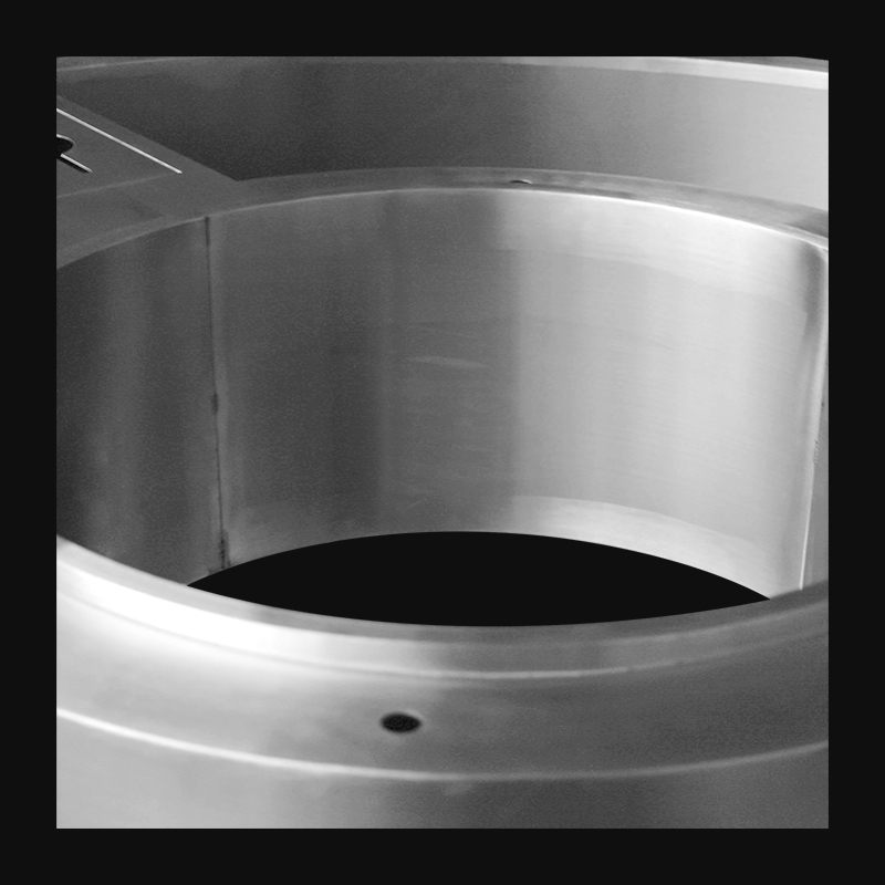 Stainless Steel Bar Wash Basin with Integrated Waste Bin