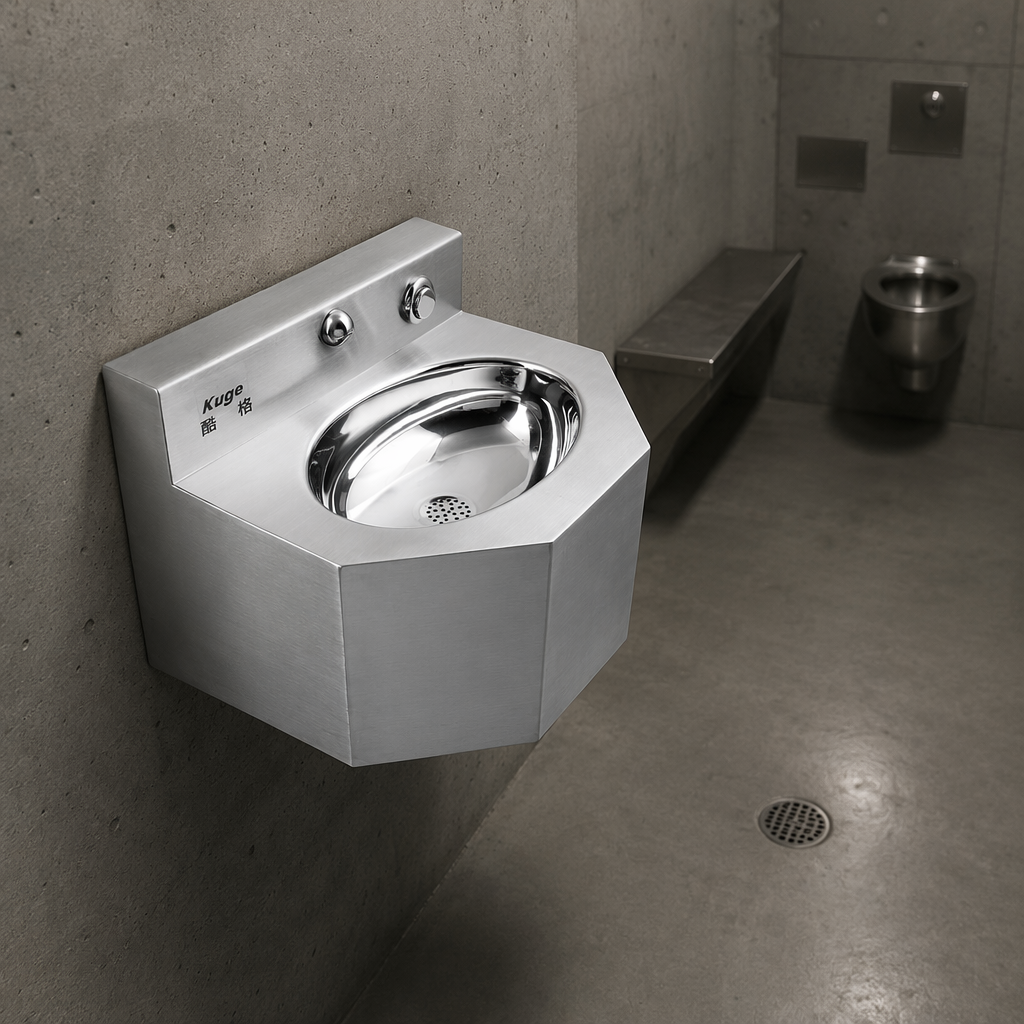 Stainless Steel Prison Sink