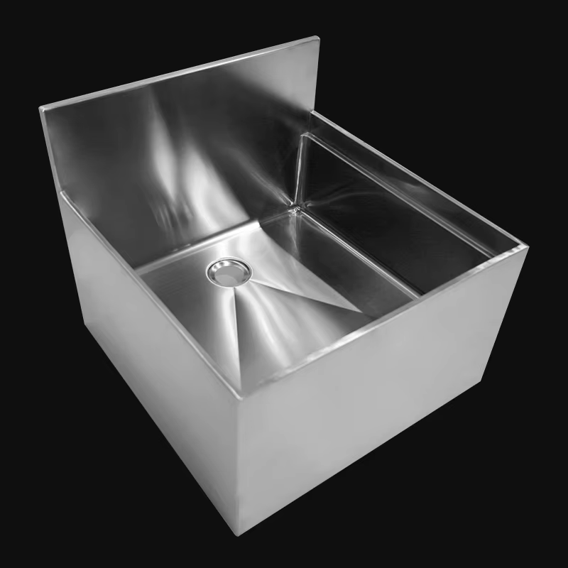 Kuge 304 Wall Mounted Stainless Steel Hand Wash Basin