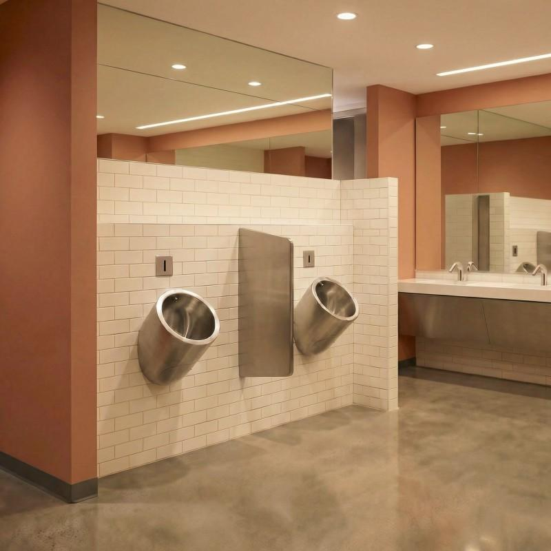 Comment les urinoirs en acier inoxydable améliorent la planification des toilettes commerciales