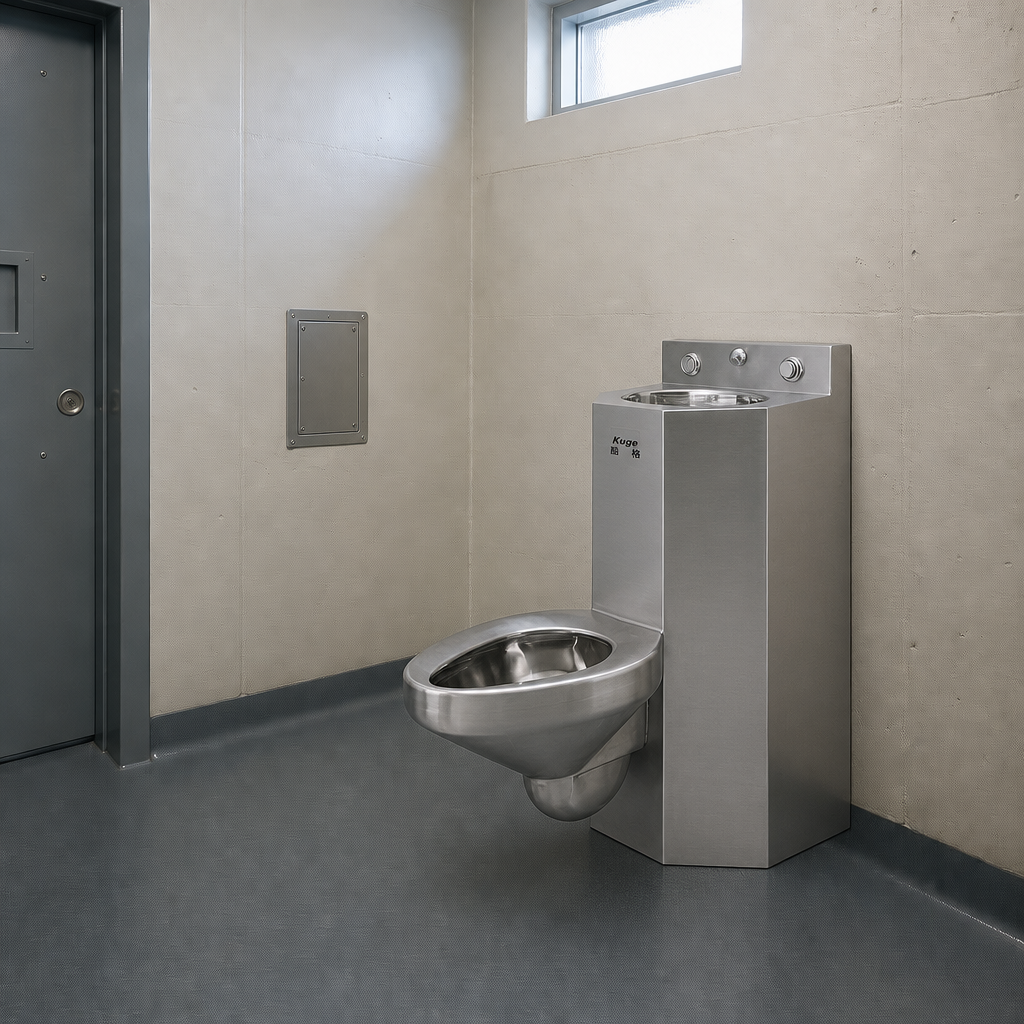 Stainless steel toilets