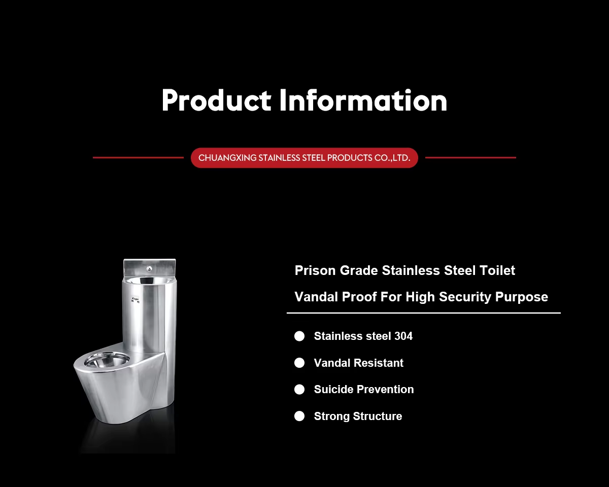 Ensemble lavabo et toilettes de prison en acier inoxydable : que doit contenir le cahier des charges ?
